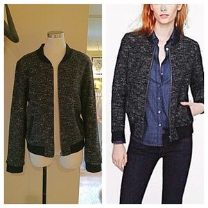 J.Crew wool bomber jacket